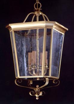  Lantern - Antique Brass Lantern