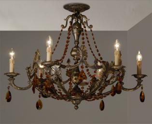 Crystal chandelier - Old Vintage Chandelier